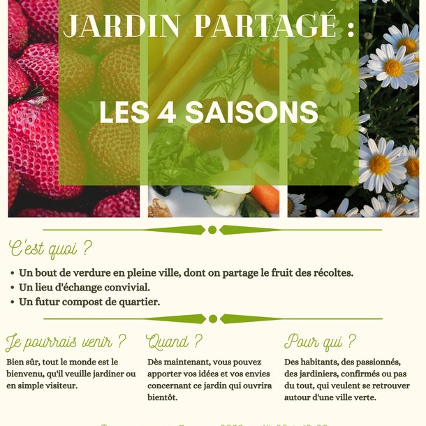 JARDIN PARTAGÉ DES 4 SAISONS